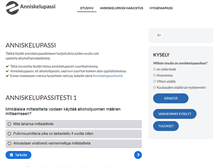 Tablet Screenshot of anniskelupassi.net